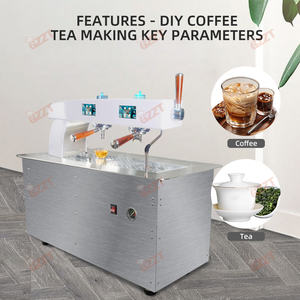 3 Chaudières Commercial Sous Comptoir Smart Sweet Tea Brewer Machine à Café et Teaspresso Maker Ensemble Complet Équipement de Fabrication de Thé Boba - Product Image 5