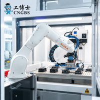 Bras robotique KUKA 10 R1100 2 à 6 axes avec manipulateur, solution personnalisée pour les applications d'asservissement et de palettisation de machines