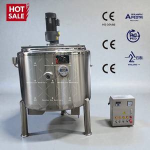 Réservoir de mélange de liquide chimique cosmétique en acier inoxydable de type vertical de 300L 500L 1000L - Product Image 6