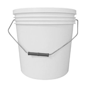 Seau en plastique de 6 litres avec couvercle Ø 20 X H. 21 cm pour sacs à outils - Product Image 2
