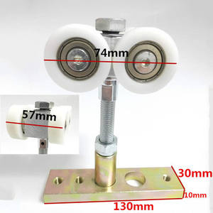 Fabricant d'ensemble complet d'accessoires personnalisés <span class=keywords><strong>pour</strong></span> <span class=keywords><strong>porte</strong></span> <span class=keywords><strong>coulissante</strong></span> <span class=keywords><strong>Porte</strong></span> pliante et cloison Roue de suspension universelle <span class=keywords><strong>Rail</strong></span> de <span class=keywords><strong>porte</strong></span> <span class=keywords><strong>coulissante</strong></span> - Product Image 6