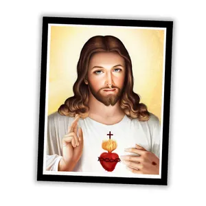 Special Three Changing Effect Lenticular Art Print 3d Pictures Of Jesus