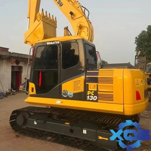 Excavadora usada Komatsu PC130 de segunda mano, excavadora de cadenas en venta, original japonesa Komatsu, precio económico. - Product Image 1
