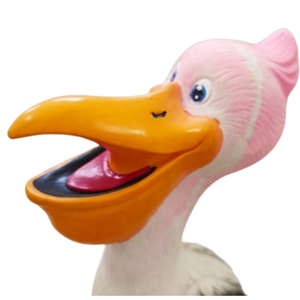 Lovely Guanay <strong>bird</strong> cormorant dog toys squeaky soft <strong>rubber</strong> latex pet toys interactive good <strong>bird</strong> toys for medium dogs - Product Image 3