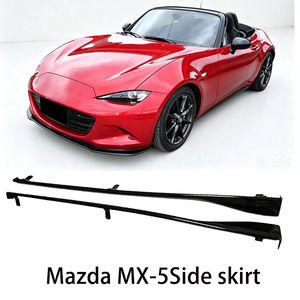 Kit carrosserie de mise à niveau pour ND <span class=keywords><strong>MX5</strong></span> 2015-2026 avec lèvre avant, jupes latérales, diffuseur arrière et pièces aérodynamiques - Product Image 3
