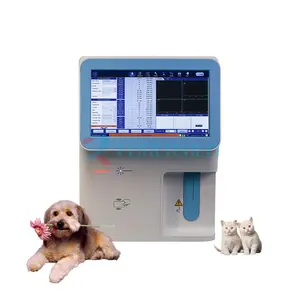 5-phần huyết học Analyzer tế bào máu truy Cập 60 t/h hoàn toàn tự động thú y huyết học Analyzer với 23 Thông số