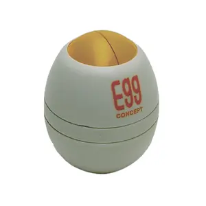 Matita per sopracciglia temperamatite a colori AS00380 personalizzata all'ingrosso bella temperamatite manuale per uova a foro singolo per studenti