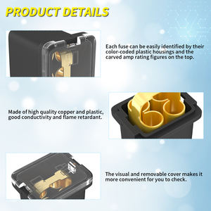 36pcs במקרה j מתמזגים 20a 30a 50a 60a 80 פרופיל נמוך jcase <span class=keywords><strong>Fuse</strong></span> - Product Image 3