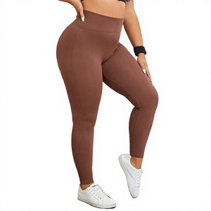 2024 Wholesale Solid High Waist Breathable Seamless Gym Workout Pants Scrunch <b>Butt</b> <b>Lifting</b> Push Yoga <b>Leggings</b> Women Elastic - Product Image 2