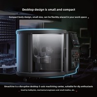 Centre d'usinage CNC à cinq axes de bureau Xmachine XM100, fraiseuse compacte pour artisans, Xhorse 3D