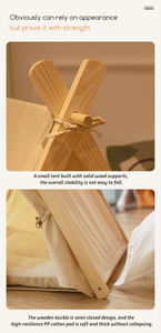 Tente <span class=keywords><strong>tipi</strong></span> portable et lavable pour chien et chat avec coussin épais, maison pour animaux de compagnie d'<span class=keywords><strong>intérieur</strong></span> et d'extérieur pour chiots et chats - Product Image 4