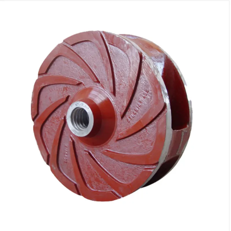 High Chrome Metal or Rubber Liner Mining Slurry Pump Impeller