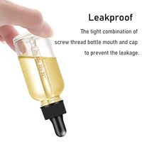 Flacons compte-gouttes en verre transparent en gros – Contenants vides transparents de 60 ml (2 oz) pour huiles essentielles, sérums et liquides de soin