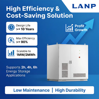 Armoire de stockage d'énergie liquide refroidie par liquide de 125 kW 261 kWh pour l'industrie et le commerce, système de batteries au lithium ESS, batteries de stockage Lifepo4