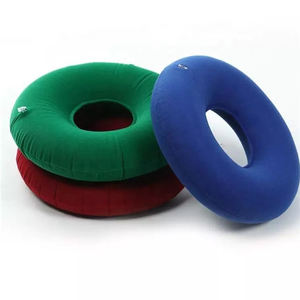 Almofada de anel inflável, almofada de rosca, assento de borracha de vinil, almofada de hemorroia médica - Product Image 4