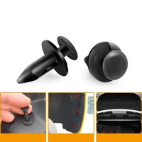 Clips de garde-boue en plastique universels Offre Spéciale, 200 clips de rivet de fixation de pare-chocs avec clips de retenue de carrosserie automatique de 6 tailles