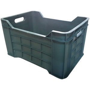 Caja Plástico Apilable 40 Lt Agrícola 52x36x30 cm Diseño Cerrado - Product Image 1