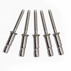 Tailles de rivets métriques 4.8/6.4, rivets structurels en acier Now-Lock, rivets aveugles en acier à boulon unique avec finition en plaque de zinc - Product Image 3