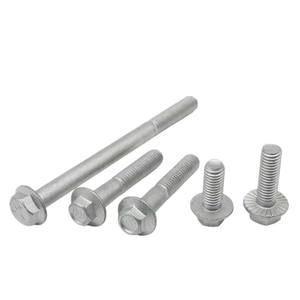 डिन6921 हेक्स फ्लैंज स्टड बोल्ट | फैक्टरी प्रमाणन के साथ 16 मिमी मोटर वाहन फास्टनरों - Product Image 3