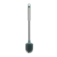 Nouvelle salle de bain douce propre maison outil en plastique brosse de toilette Durable Tpr nettoyage Silicone brosse de toilette