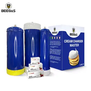 Chargeurs De Creme Dessert Tools 580g 615g Barato Al Por Mayor 8g 640g Delux Bouteil Gaz Exotique Smart Chargeur de crème fouettée