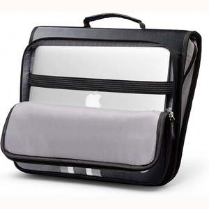 Free Sample BSCI Zipper Binder, 3" O-<b>Ring</b> with 5-Color Tabs, Expanding File <b>Folder</b> and Shoulder Strap and Handle - Product Image 5