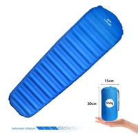 Accessoires de camping matelas de couchage de camping imperméable tapis de camping auto-gonflant matelas pneumatique