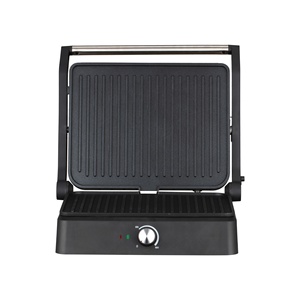 Grille-pain électrique <span class=keywords><strong>professionnel</strong></span> RSC sans fumée pour la maison, presse à sandwich, presse à panini, machine à griller doublement côtelée - Product Image 3