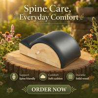 Correcteur de colonne vertébrale portable MJD W19 en chêne, antidérapant et durable, multifonctionnel, garantie 3 ans pour studio de Pilates et yoga