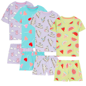 <span class=keywords><strong>Pigiami</strong></span> in cotone organico per bambini <span class=keywords><strong>pigiami</strong></span> sostenibili per bambine e bambine <span class=keywords><strong>pigiami</strong></span> a manica corta per bambini vestiti personalizzati per bambini - Product Image 1