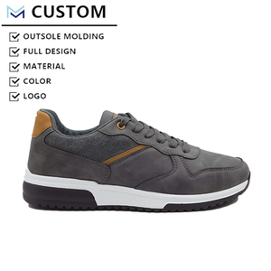 <strong>Custom</strong> Men's Logo Shoes-Walking/Running Style Breathable Mesh Upper Slip-On Closure Lightweight Design Checkered Pattern Shoe - Product Image 1