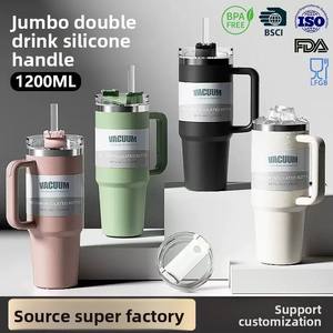 Venta Directa <span class=keywords><strong>de</strong></span> Fábrica: Botella Termo <span class=keywords><strong>de</strong></span> Acero Inoxidable 304 <span class=keywords><strong>de</strong></span> 40oz con Popote, Aislamiento Térmico <span class=keywords><strong>de</strong></span> 6-12 Horas para Uso en Coche, Bebidas Frías/Calientes - Product Image 3