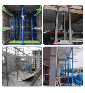 HFJD Étais <span class=keywords><strong>de</strong></span> dalle métalliques pour coffrage et échafaudage, revêtement poudré haute résistance, 2 tonnes - Product Image 6