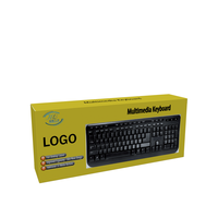 Kotak Kemasan Mouse dan Keyboard Komputer Grosir Kotak Berkualitas Tinggi untuk Keyboard Kotak Paket Keyboard Custom dengan Tinta Soy
