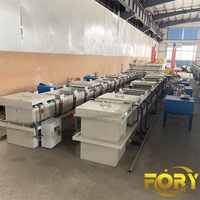 Linyi Fory petite usine de galvanisation/ligne de galvanoplastie de baril manuel/mini baril de placage