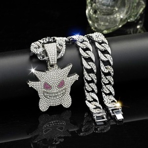 Top Selling Drip Name Custom Moissanite Hiphop Pendant 14k Gold Plated <b>Iced</b> <b>Out</b> Rapper Pendant For <b>Chain</b> Available for Sale - Product Image 2