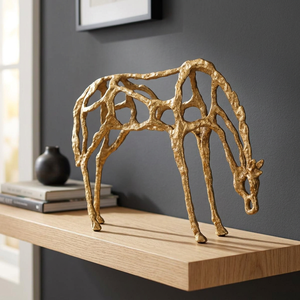Sculpture d'art moderne en métal pour table, figurine artistique contemporaine, décoration de Pâques, décoration de salon - Product Image 5