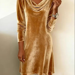 2026 summer new style little daisy embossed dress European and American slim fishtail <b>skirt</b> <b>short</b> sleeve - Product Image 1