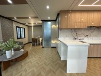 Maison conteneur extensible de luxe préfabriquée de 40 pieds, trois chambres, moderne et portable, pour jardin résidentiel