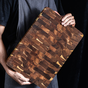 Planches <span class=keywords><strong>à</strong></span> <span class=keywords><strong>découper</strong></span> en bois d'acacia <span class=keywords><strong>massif</strong></span> de haute qualité OEM/ODM, grandes, pour la viande, les légumes, la cuisine - Product Image 4