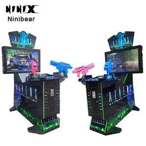 Factory Wholesale Hot Selling Fire Full Open 42-inch LCD 3-in-1 Video Shooting Simulator Adult Shooting Machine Equipment - Product Image 4
