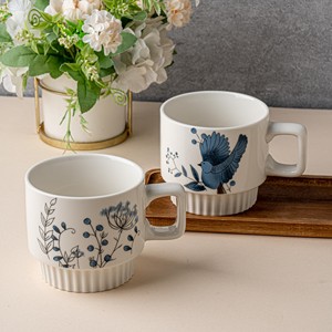 Taza de Cerámica de Alta Calidad y Bajo Precio con Diseño de Dibujos Animados, Taza de Café/Té de Porcelana Blanca, Regalo para <span class=keywords><strong>el</strong></span> Regreso a Clases, Reutilizable y Portátil - Product Image 2