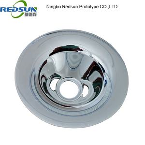 أجزاء مخصصة ABS الطلاء الكهربائي بالقطع البلاستيك <span class=keywords><strong>Cnc</strong></span> بالقطع ABS جزء مع الانتهاء من الكروم مشرق. - Product Image 3