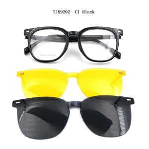 Gafas de Lectura Unisex Ligeras con Clip Magnético 59202, Polarizadas, con Dos Lentes, Contáctenos para la Opción de Lente Única - Product Image 1