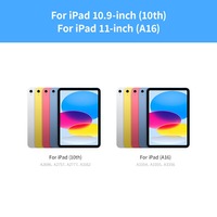 Casing Keyboard OEM ODM Magic dengan Keyboard Nirkabel BT Magnetik 78-Tombol Backlit dan Trackpad Kaca untuk iPad 11th A16