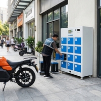 Système de charge de batterie pour moto électrique à deux roues, armoire de remplacement de batterie, station d'échange de batterie, chargeur multifonction