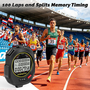 Chronomètre de poche numérique professionnel avec fonction de rappel pour le sport et la course à pied, écran LCD - Product Image 3