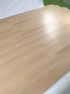 Plancher en vinyle SPC à clipsage, résistant aux rayures, en chêne naturel, imperméable, pour usage commercial, écoles et bureaux - Product Image 2