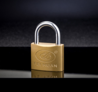 Cadenas en Fer Peint Robuste avec Cylindre en Laiton, Fabrication sur Mesure en Usine OEM, Vente en Gros de Marque