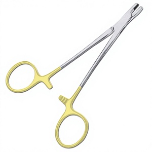 Pinza hemostática manual de acero inoxidable con portaagujas y torsionador de alambre Rubio TC, certificada CE Clase I - Product Image 2